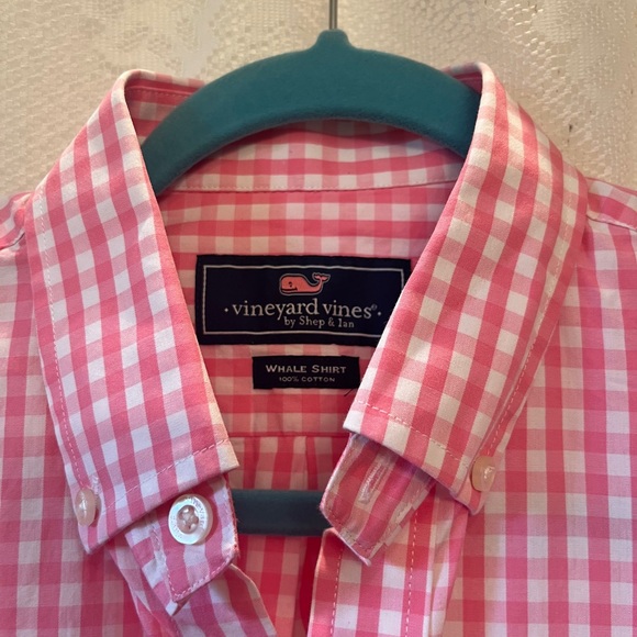 Vineyard Vines Gingham Button Down Shirt L - Picture 2 of 7